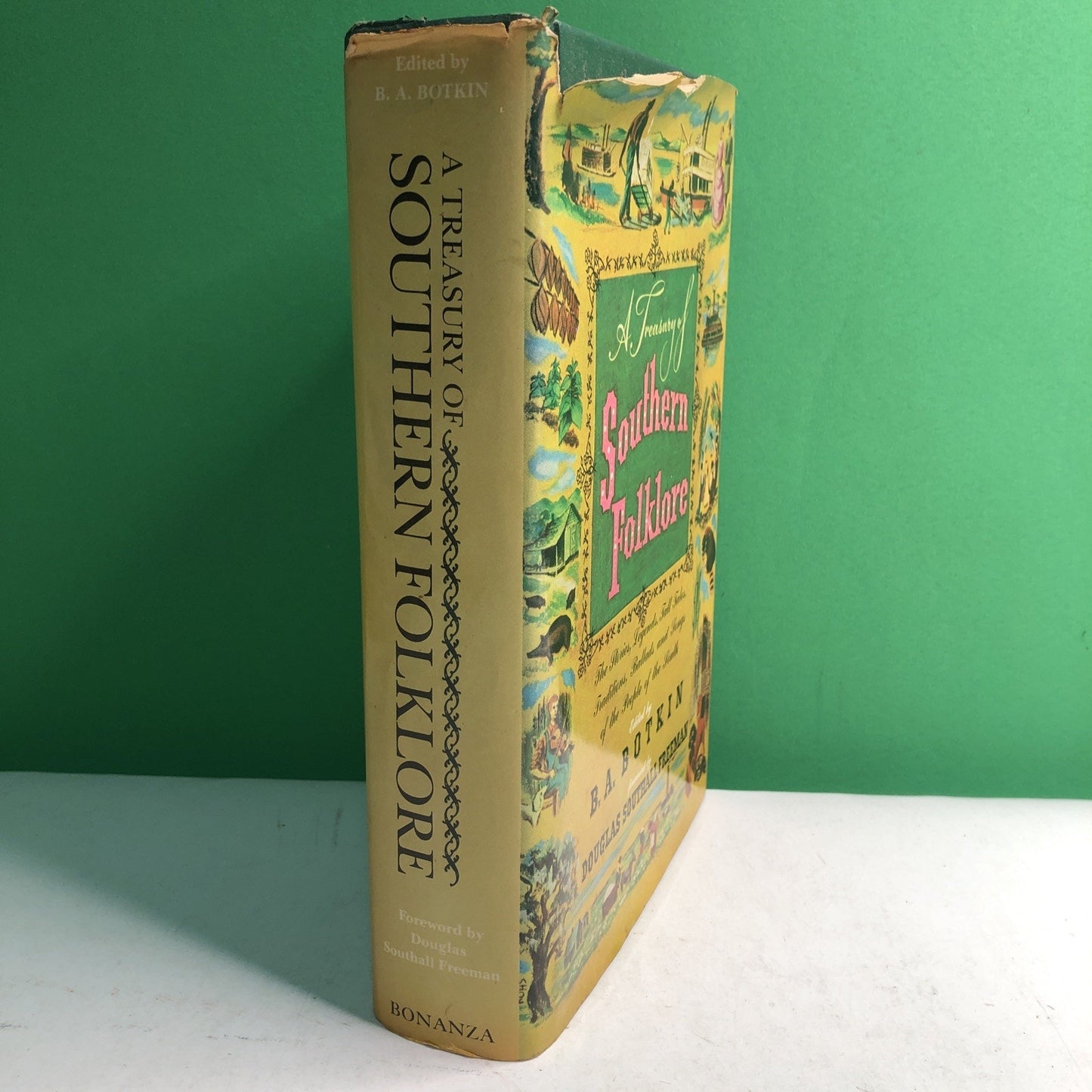 A Treasury of Southern Folklore by B. A. Botkin 1980 Edition HC DJ