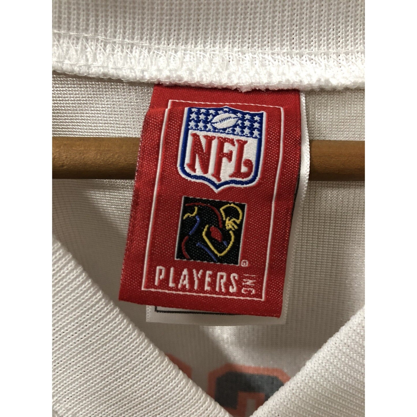 NWT Large Reebok NFL #8 Grossman Jersey Tshirt White Players Inc.