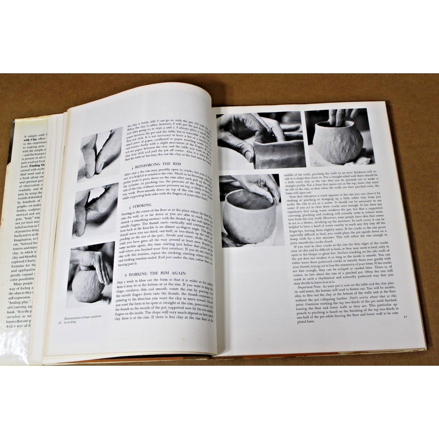Signed First Edition, Finding One's Way With Clay, Paulus Berensohn, True Kelly