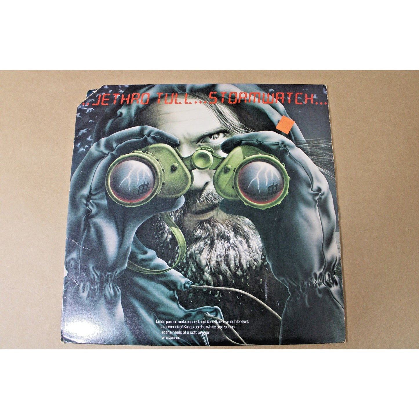 JETHRO TULL STORMWATCH VINYL LP 1979 ORIGINAL PRESS NICE CONDITION! VG/VG!!