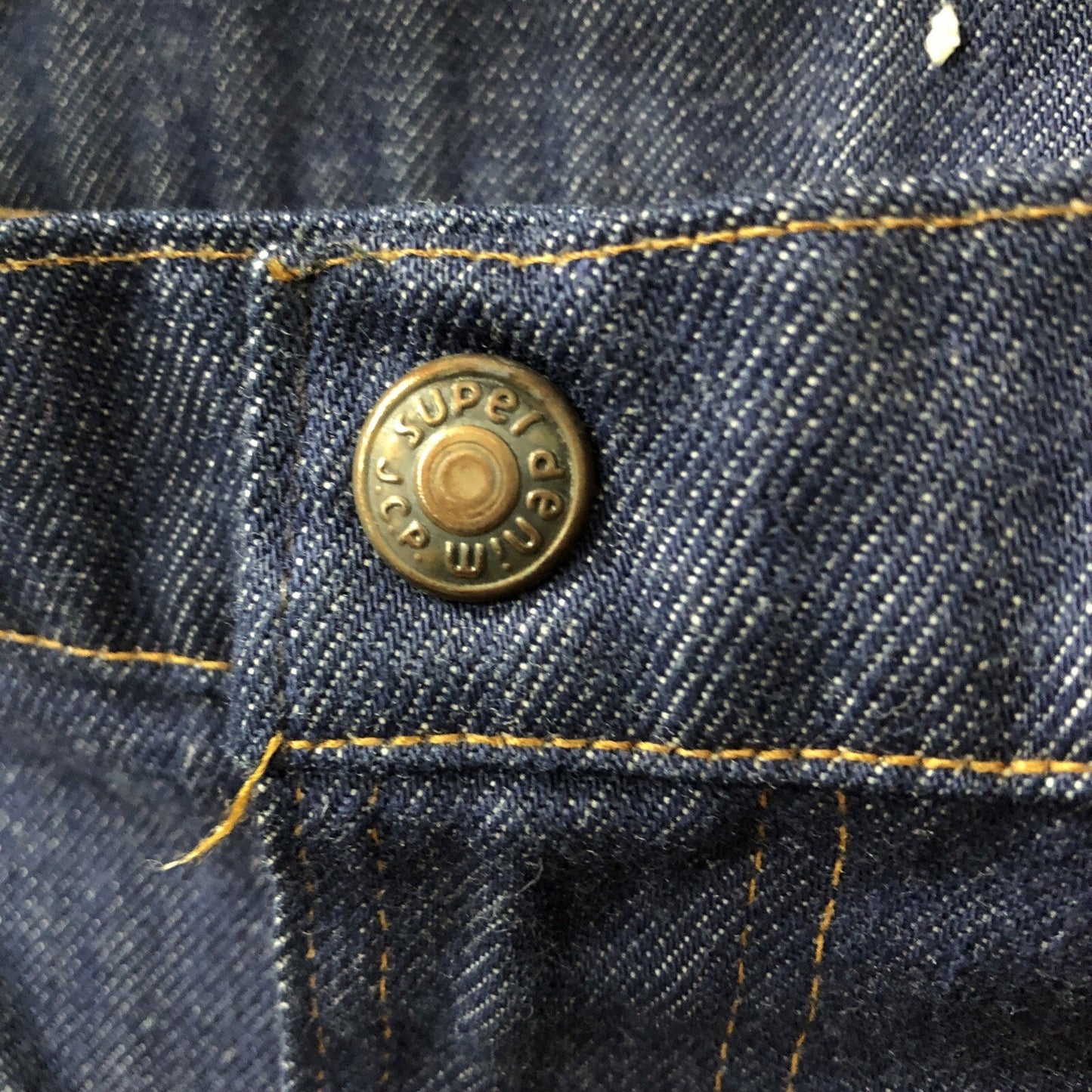 Vintage JC Penney Denim Jeans Size 16 Husky Boot Cut 30x34 Pants 25 Inch Inseam