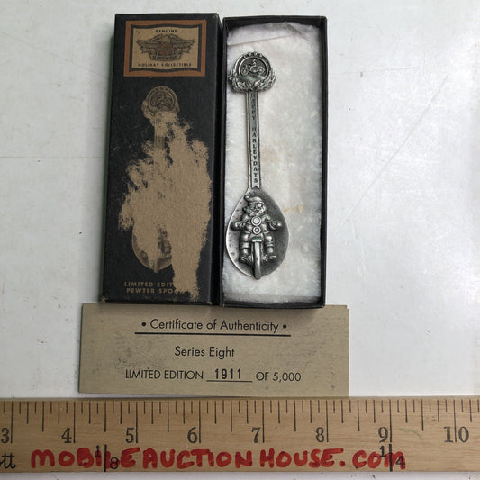 1995 HARLEY DAVIDSON Limited Edition PEWTER SPOON #1911 of 5000
