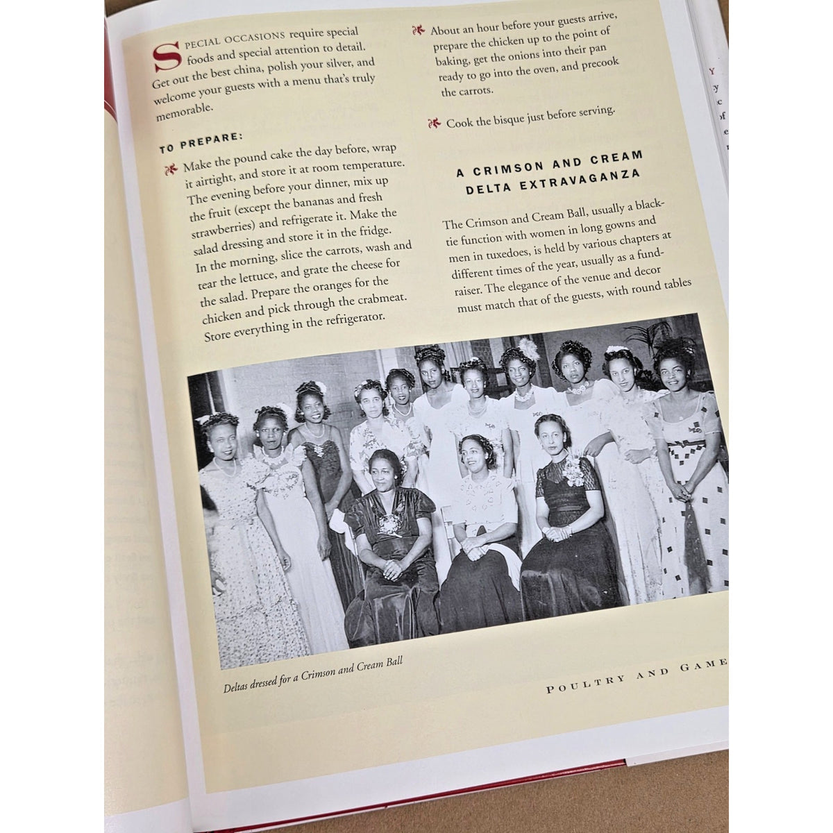 Occasions to Savor: Delta Sigma Theta Sorority Cookbook - 1st Ed. Camille Cosby