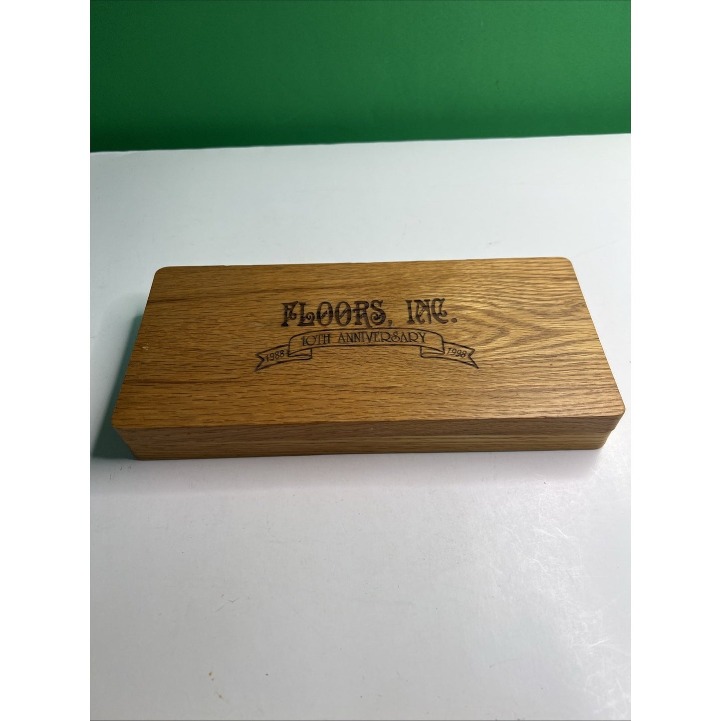 Floors Inc 10th Anniversary BUCK KNIFE Limited Edition Folding Boxed Advertising