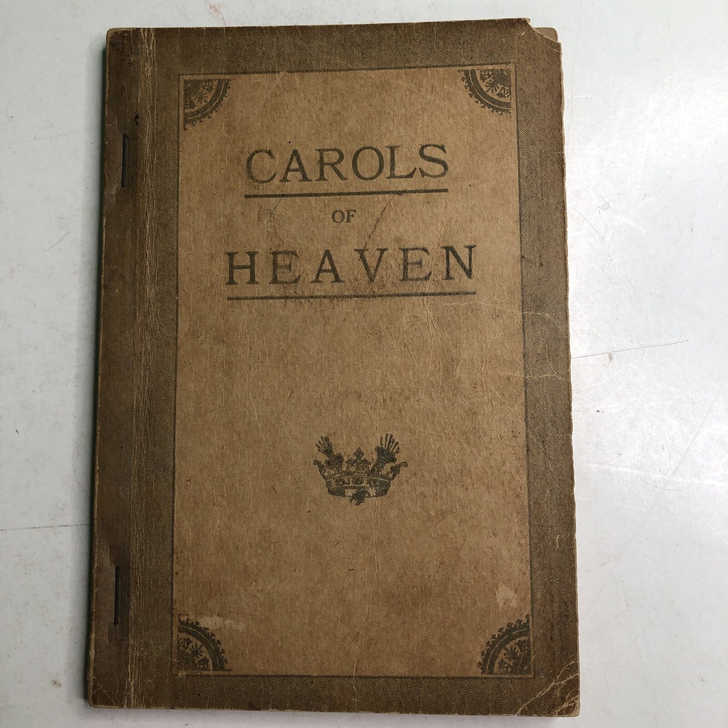 Vintage Carols Of Heaven Songbook Paperback Alabama Ala AL Music Hymnal History