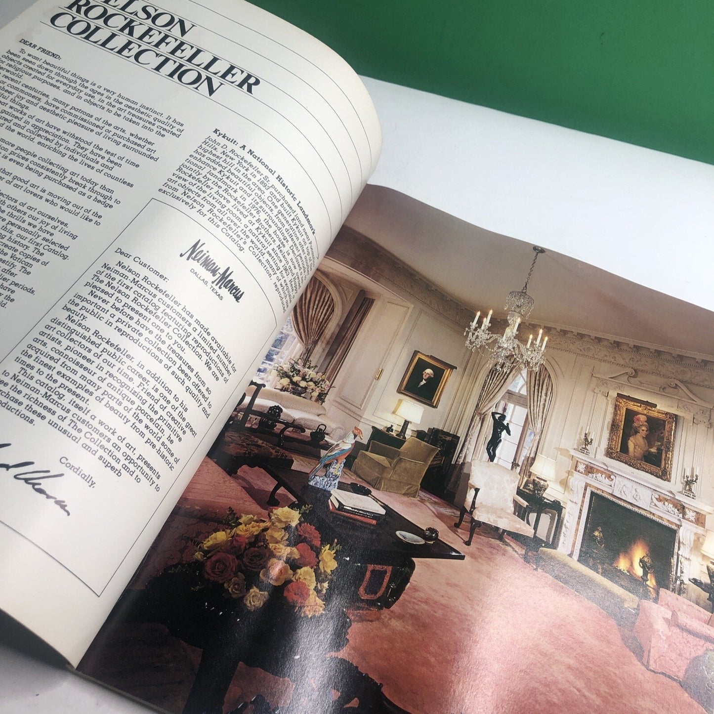The Nelson Rockefeller Collection Compliments of Neiman-Marcus 1980's Catalog