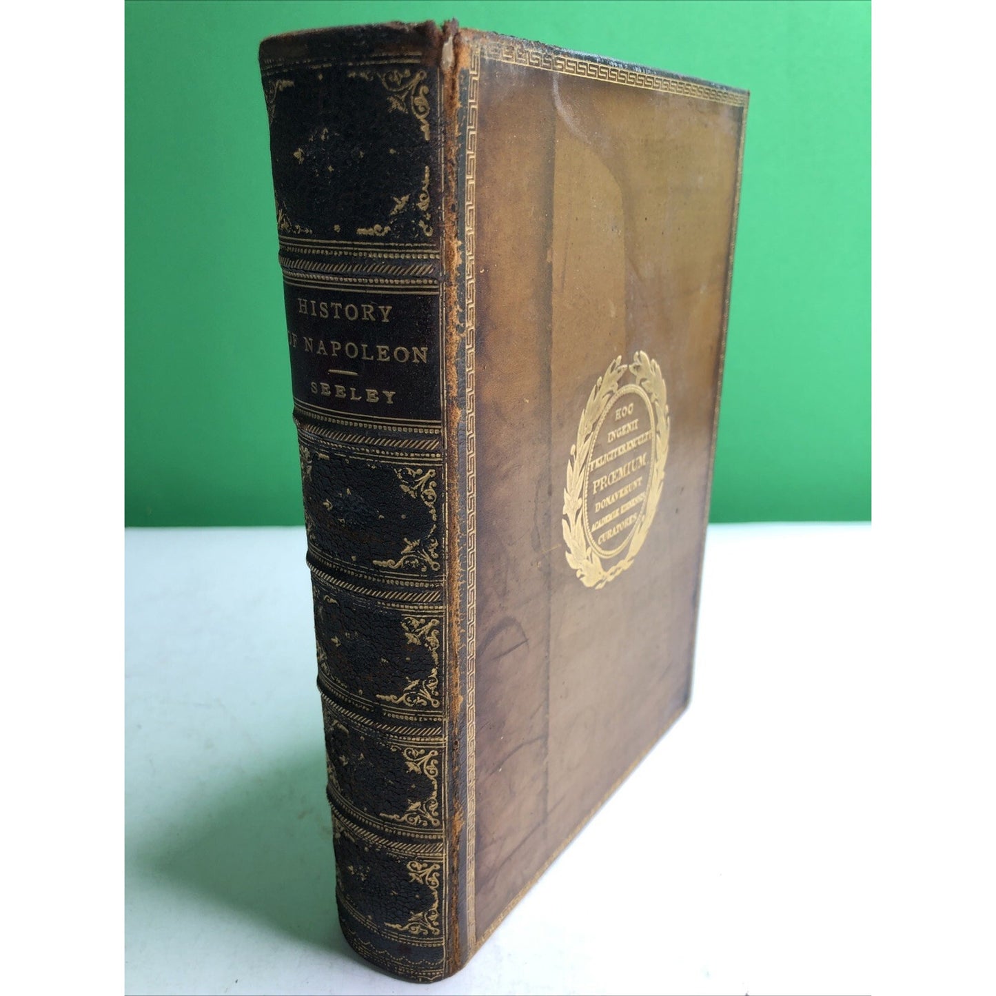 1890 A Short History Of Napoleon The First by John Seeley Prize Ed. Edinburgh