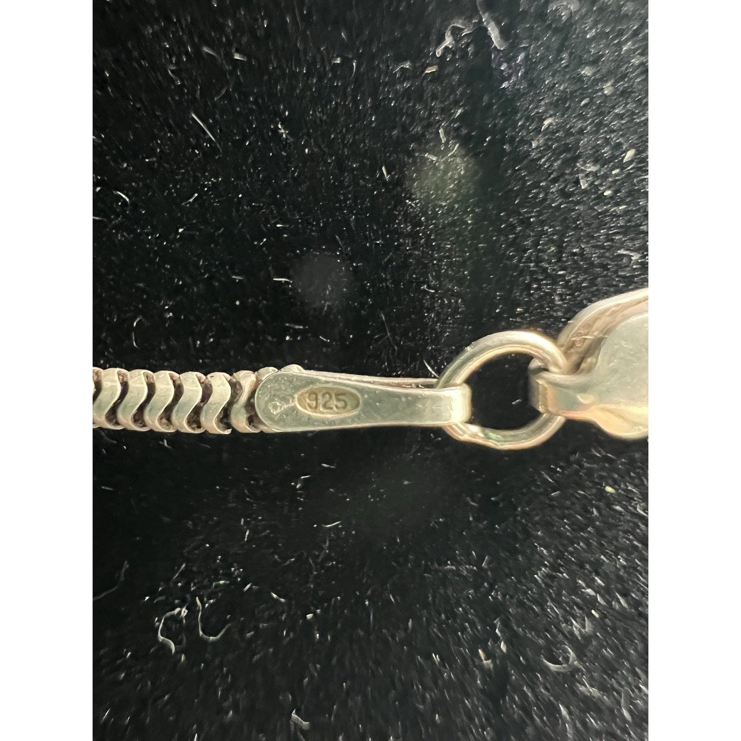Vintage Sterling Silver 925 Round Snake Chain Necklace 20” Length Holiday Gift