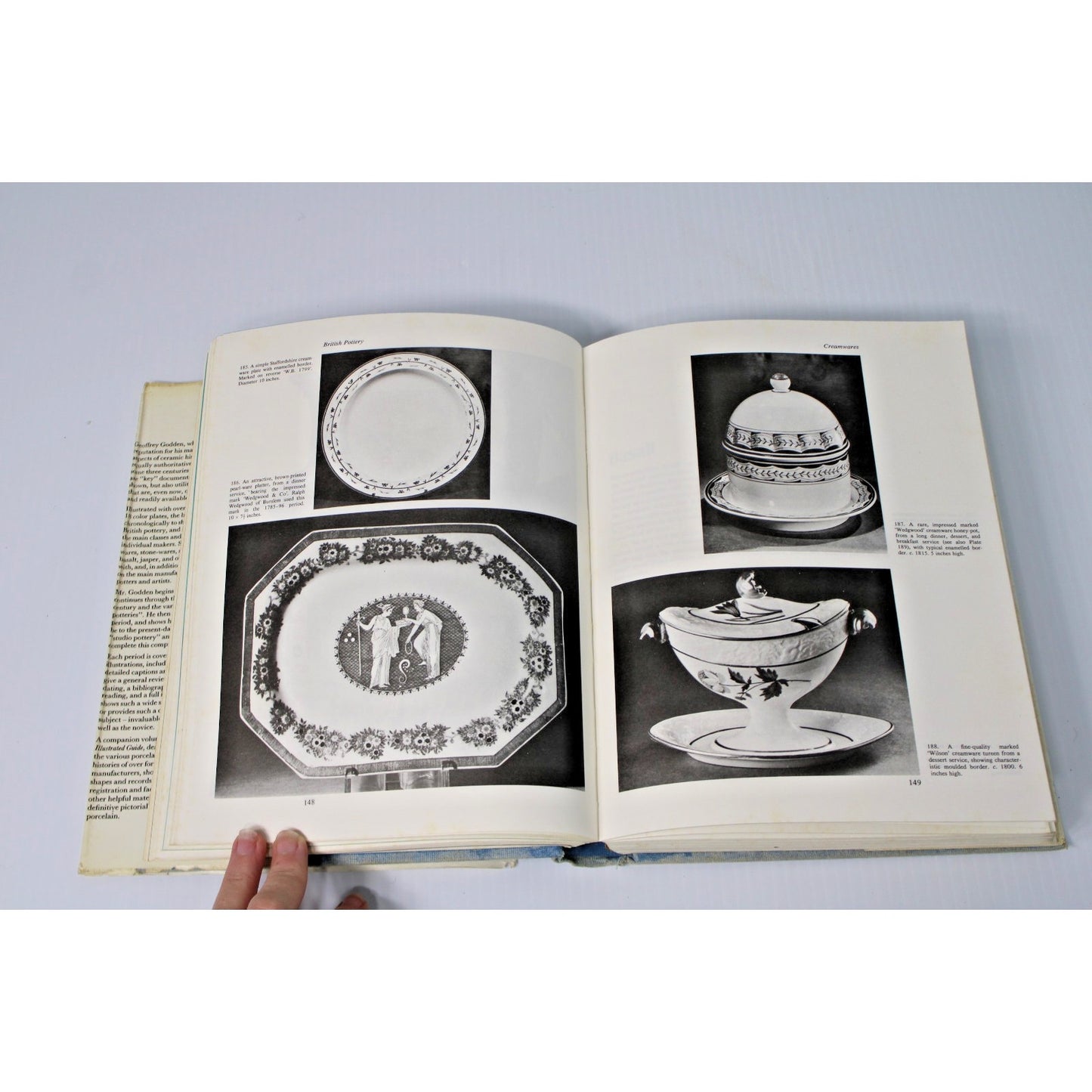 British Pottery: An Illustrated Guide By Geoffrey A. Godden, 1975 HC/ DJ 1st Ed.