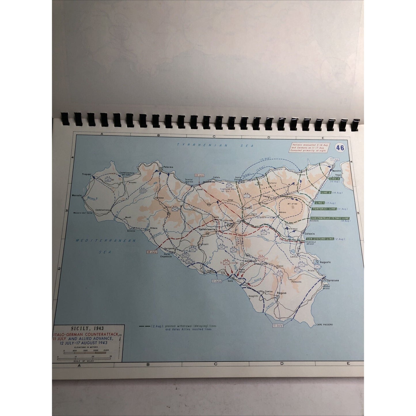 1981 Campaign Atlas Second World War United States Military Academy History Text