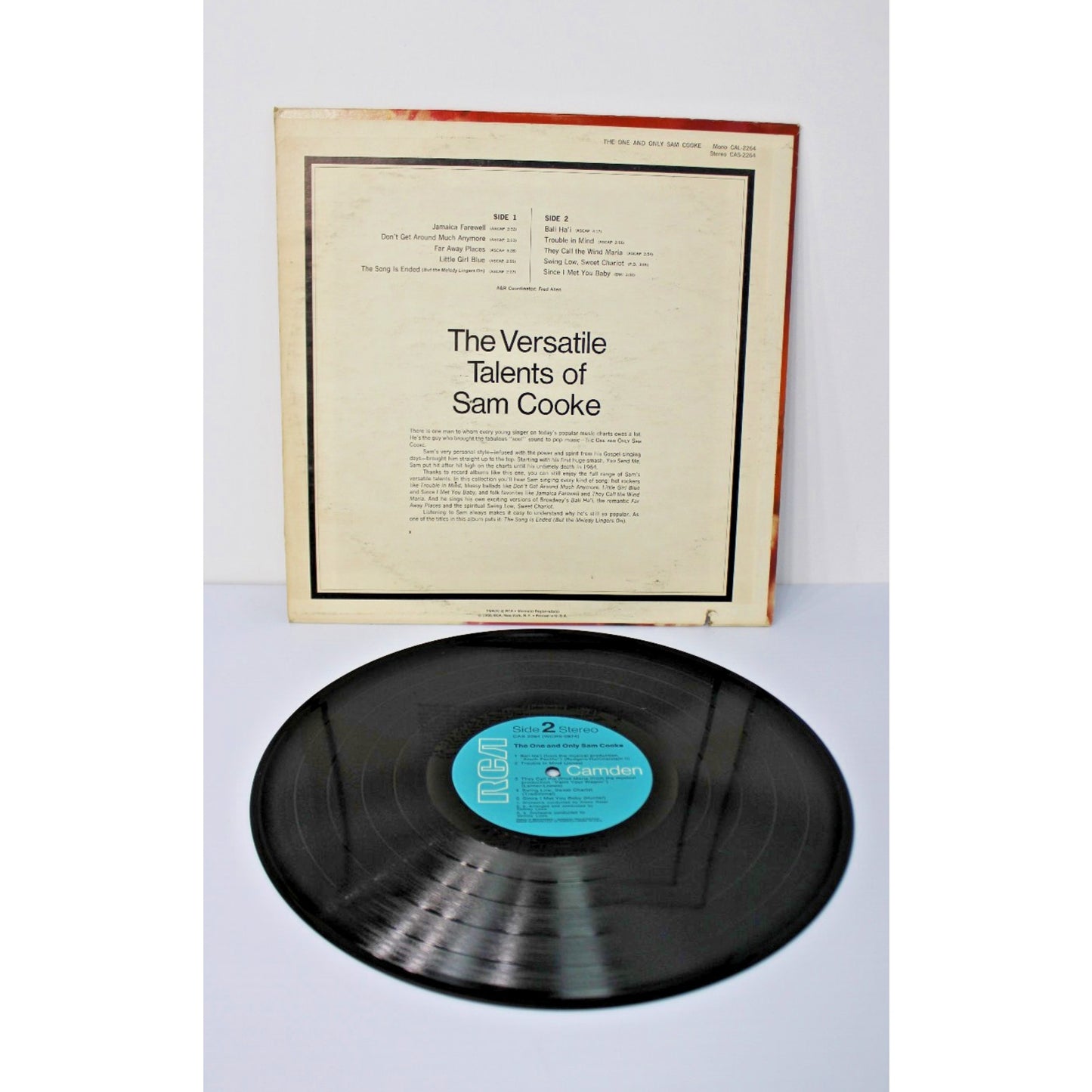 Sam Cooke- The One And Only, 1968 RCA Camden CAS-2264 Soul R&B Stereo Posthumous
