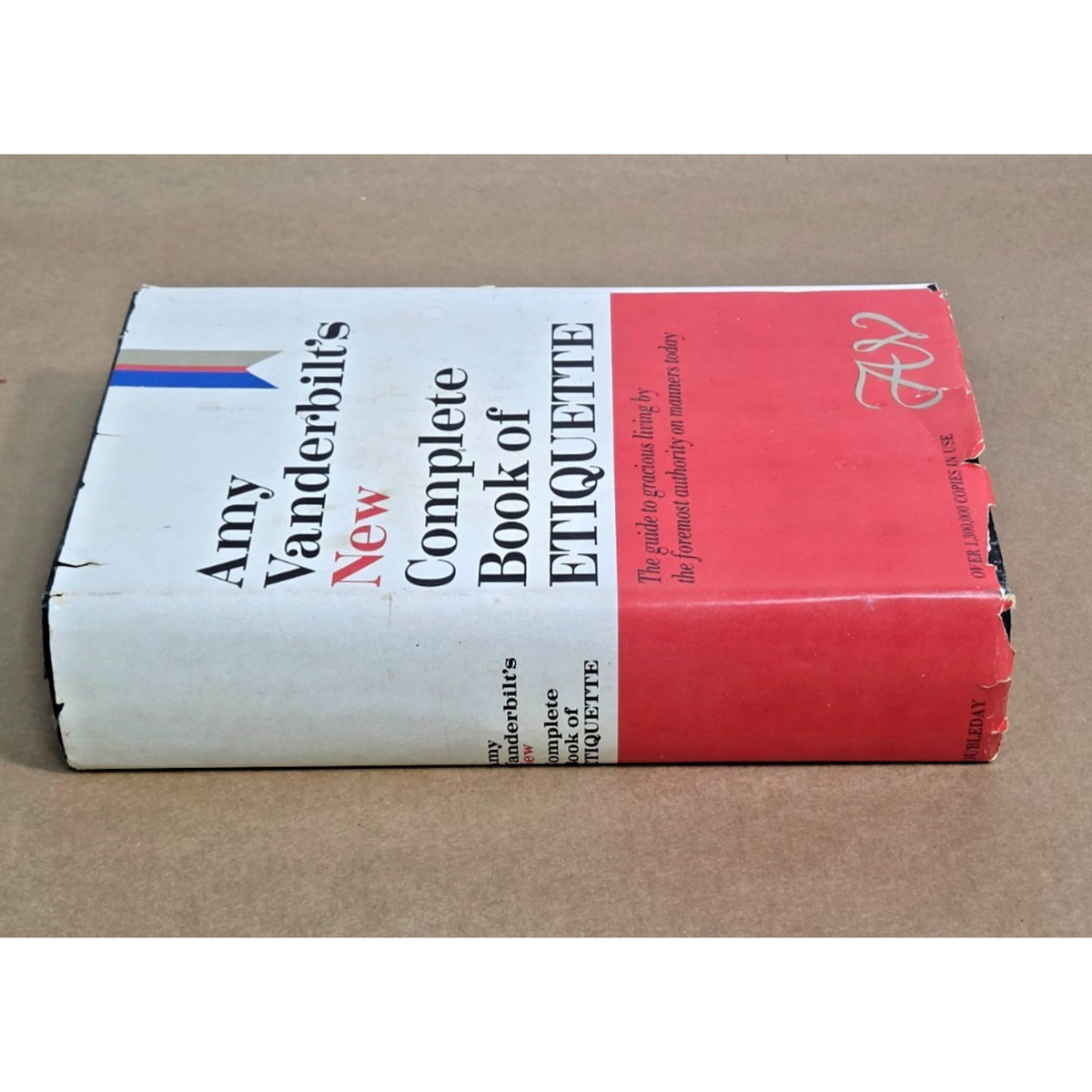 Vintage 1963 Amy Vanderbilt Book of Etiquette - Andy Warhol Illustrations