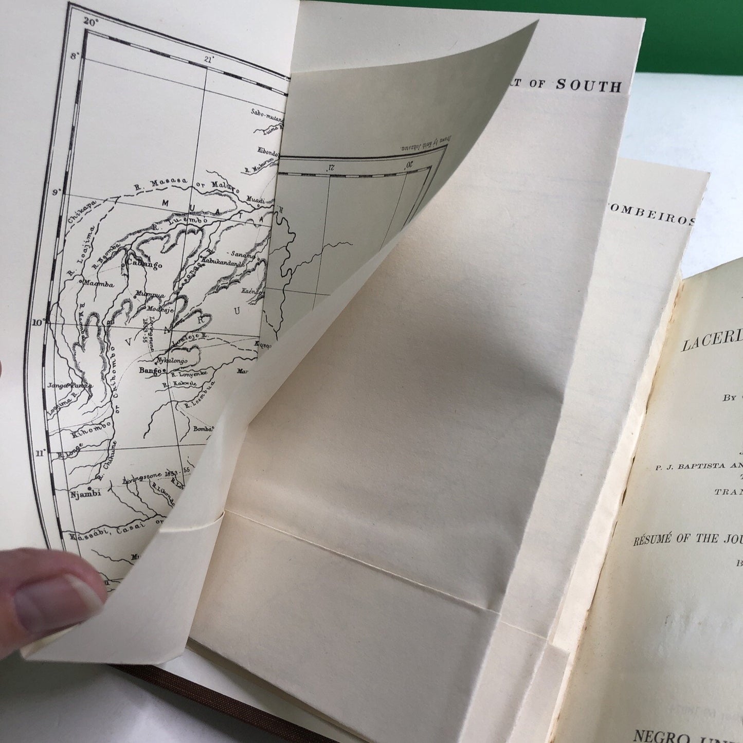 R. F. Burton Lands Of Cazembe Lacerda's Journey In 1798 HC Reprint 1969