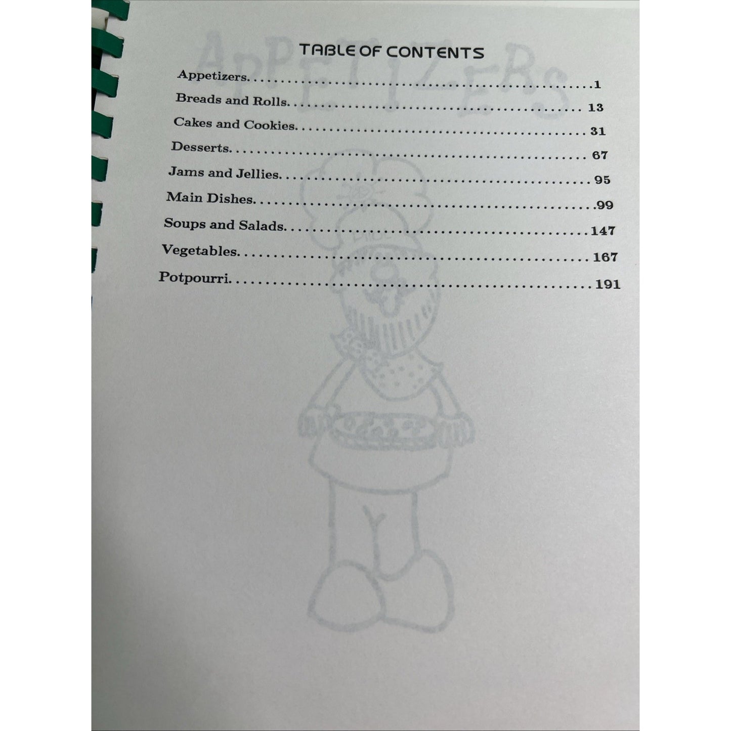 1994 Pilot Club of Enterprise AL Cookbook Recipes