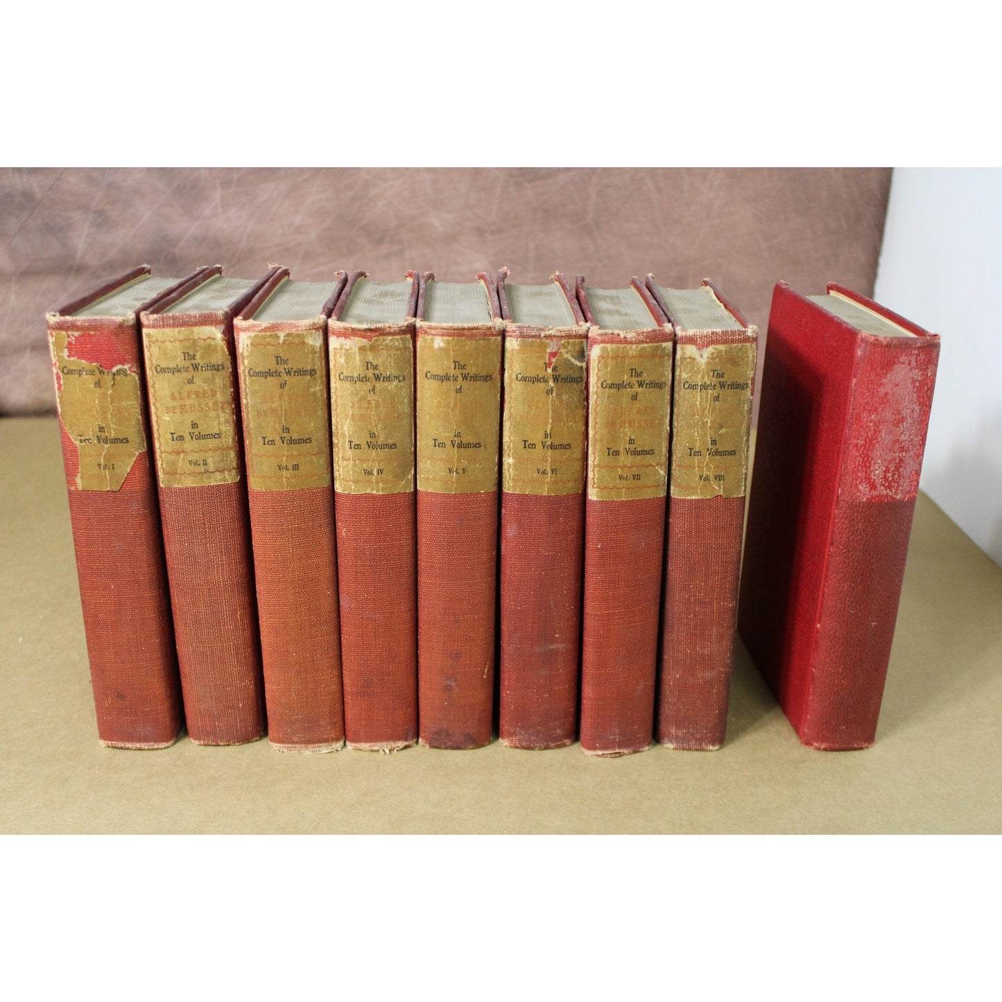 Books 1-8 and 10, The Complete Writings Of Alfred De Musset in Ten Volumes, 1907