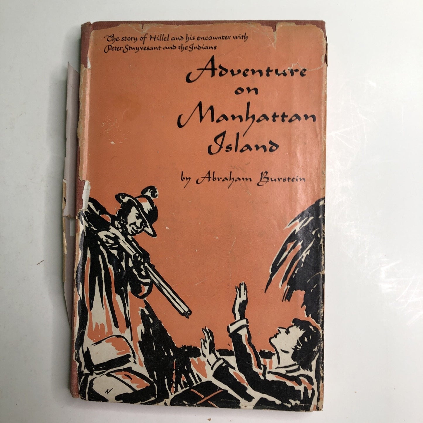 Adventure On Manhattan Island by Abraham Burstein (1957, Hardcover) Ex-Library