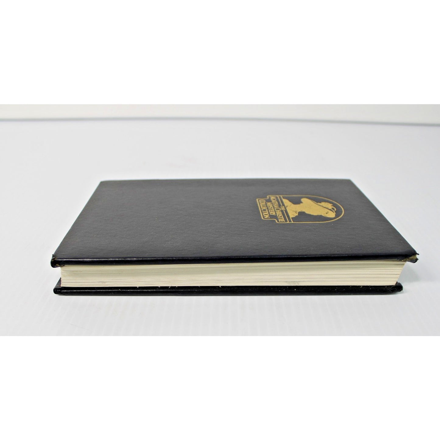 Lot of 2 Agatha Christie Mystery Collection Books, Leatherette Bound