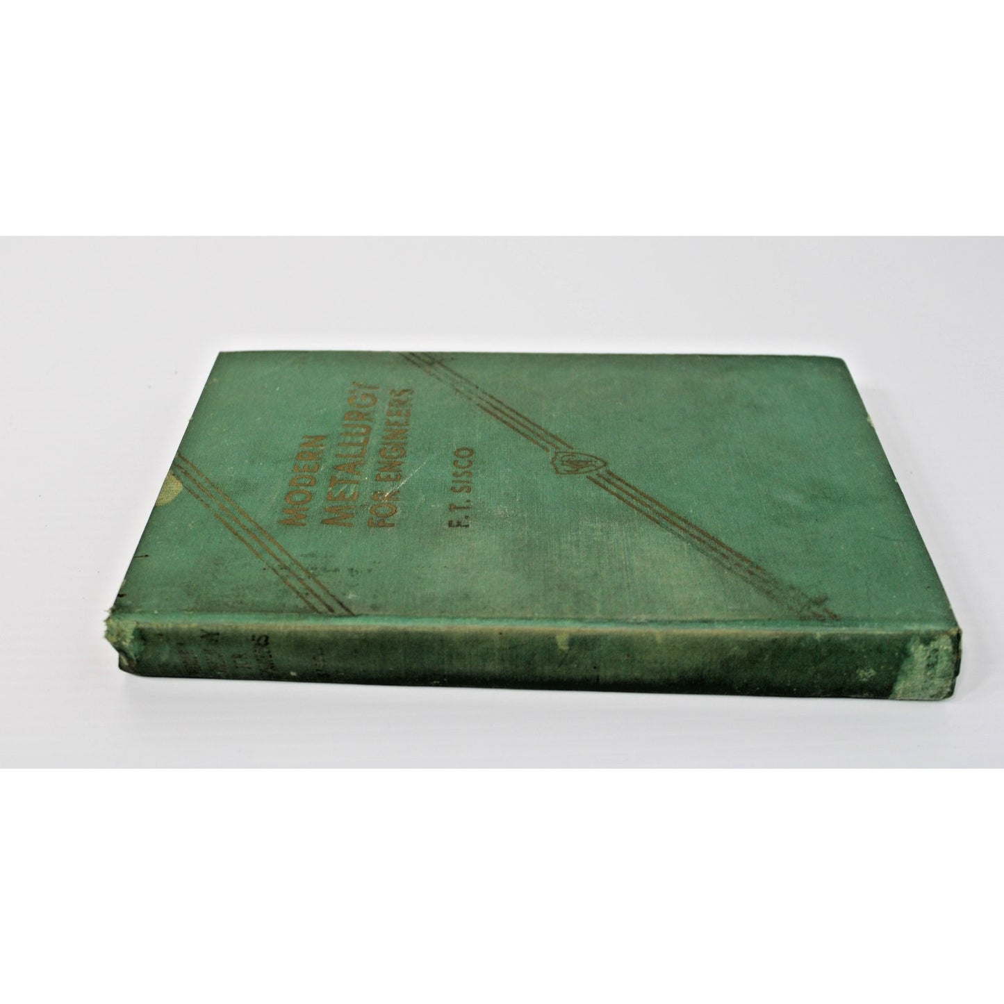 1941 Modern Metallurgy for Engineers By Frank Sisco 1st Edition Pittman Pub.