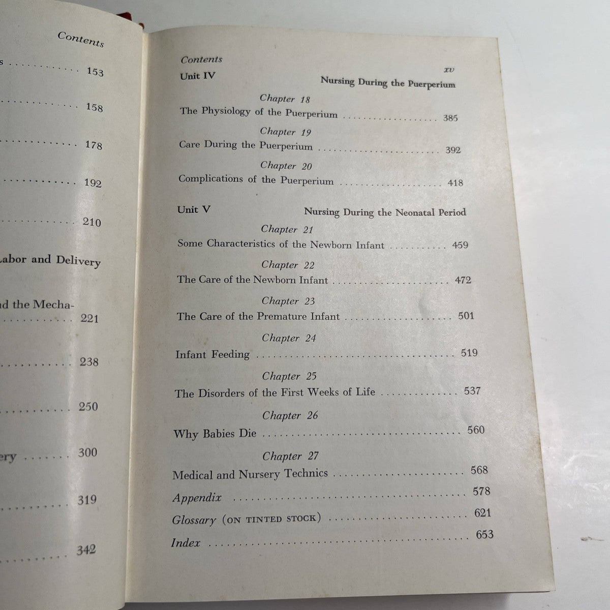1953 DeLee's Obstetrics for Nurses by Davis and Sheckler Illustrated HC