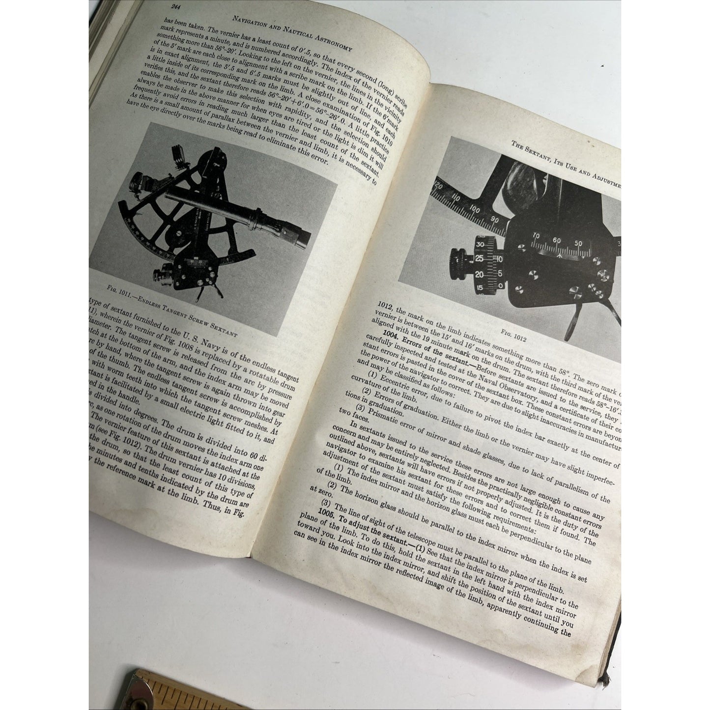 VINTAGE NAVIGATION AND NAUTICAL ASTRONOMY 1943 BY BENJAMIN DUTTON 8th EDITION