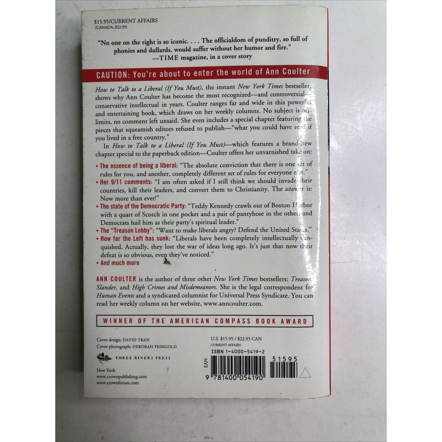 How to Talk to a Liberal If You Must The World According to Ann Coulter PB
