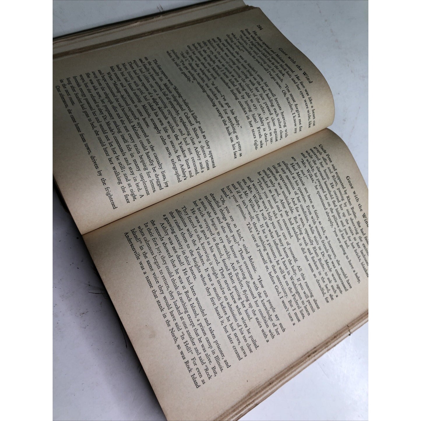 1938 CIVIL WAR NOVEL GONE WITH THE WIND HARDCOVER BOOK BY MARGARET MITCHELL