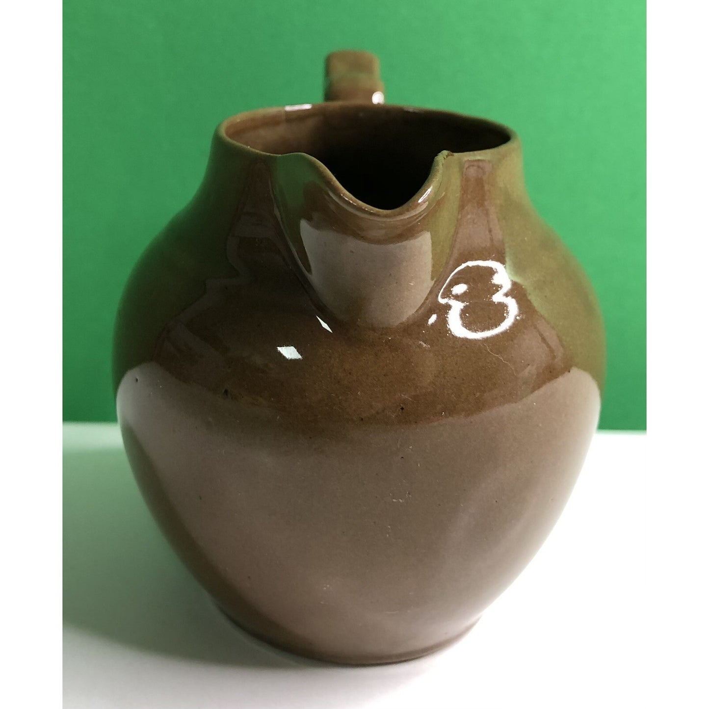 Vintage PALIN THORLEY CREAMER Pitcher Williamsburg Virginia Pottery