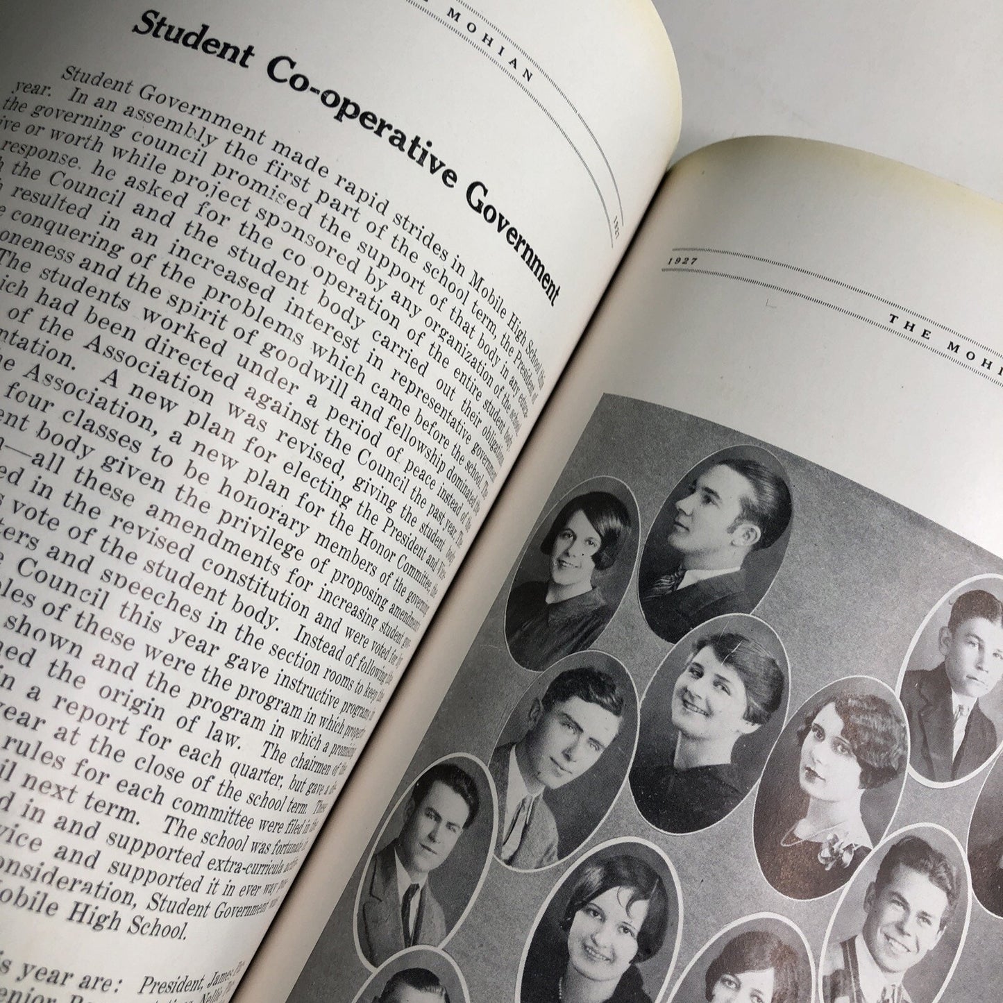 1927 Mohian Murphy Mobile High School Yearbook 1st Edition Alabama AL