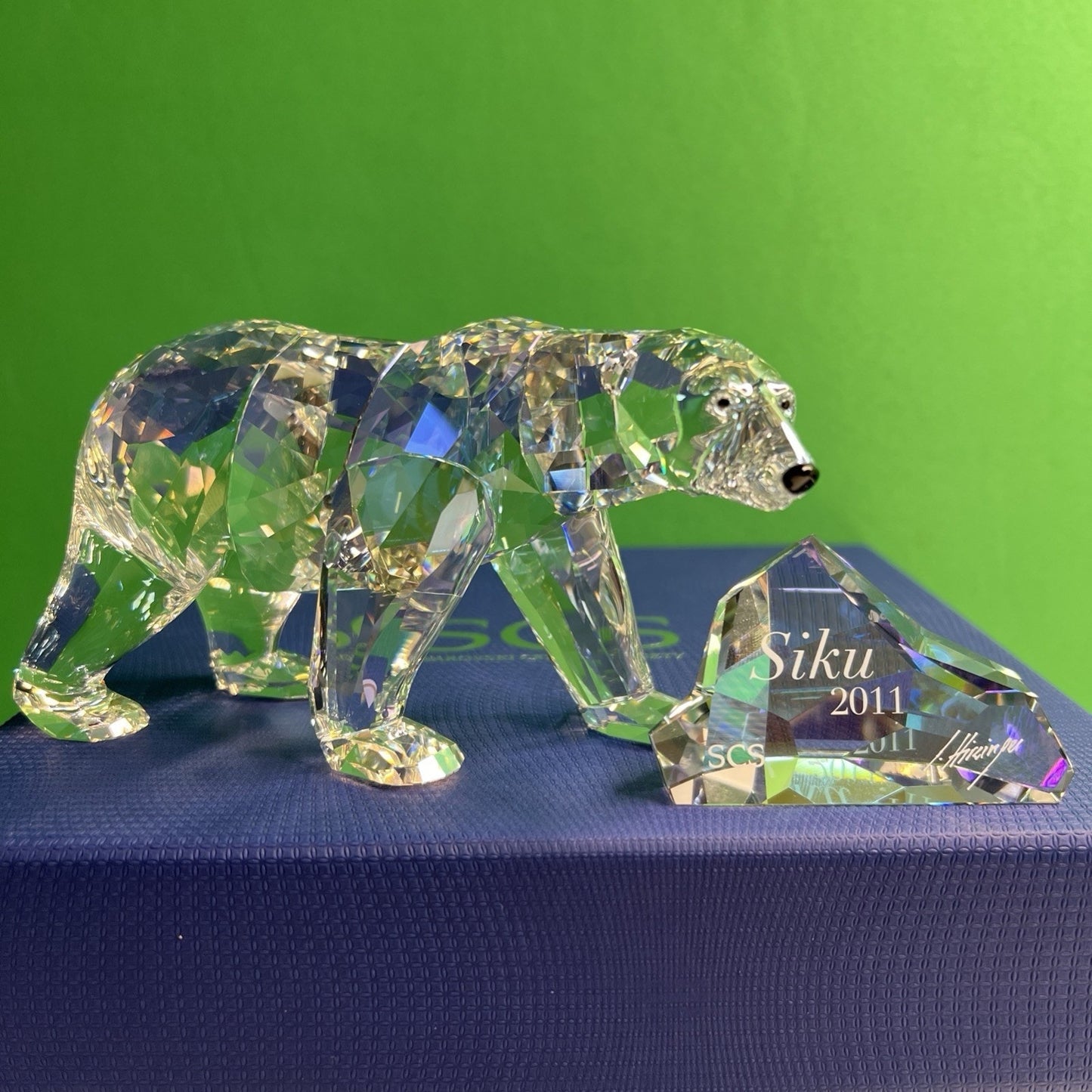 Swarovski SCS 2011 Annual Edition Siku Polar Bear Crystal Figurine 1053154