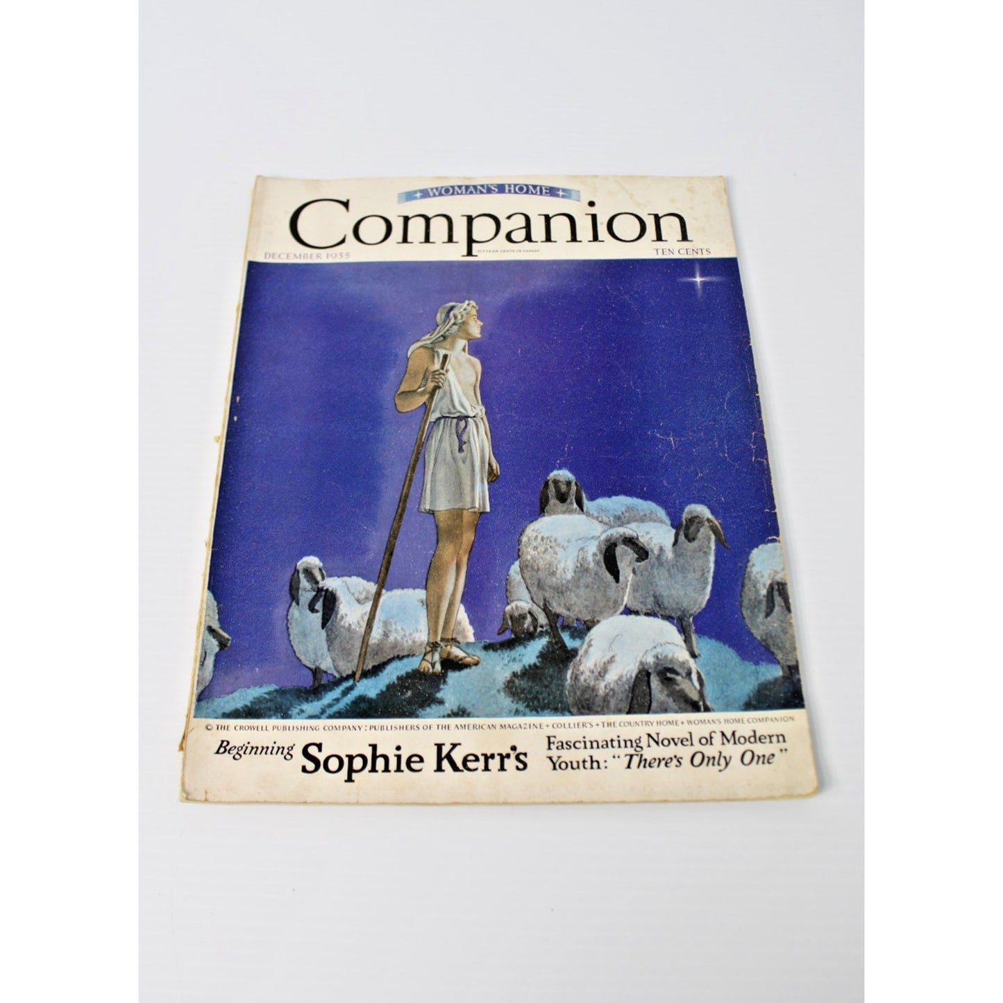 1935 December Vintage Woman's Home Companion- Upton Sinclair, Pearl Buck