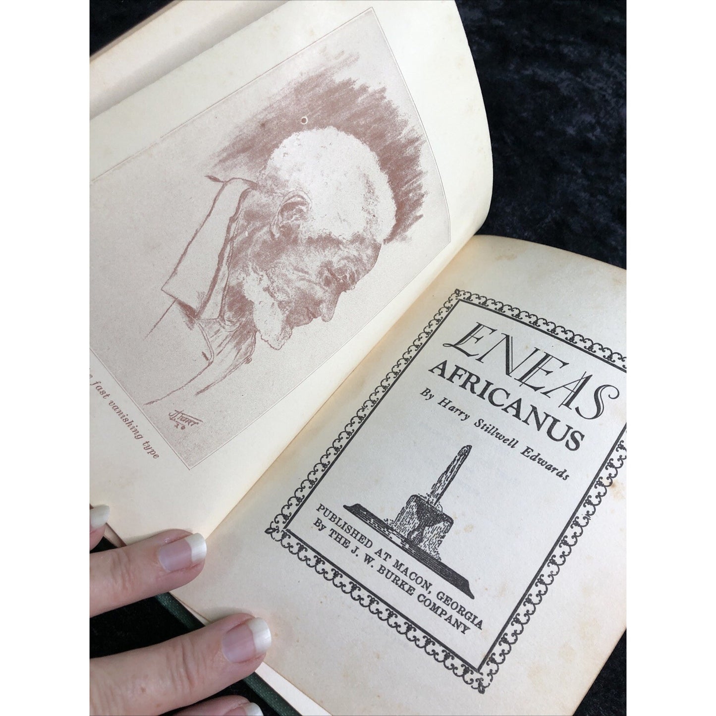 Eneas Africanus by Harry Stillwell Edwards 1951 Reprint HC Illustrated Classic