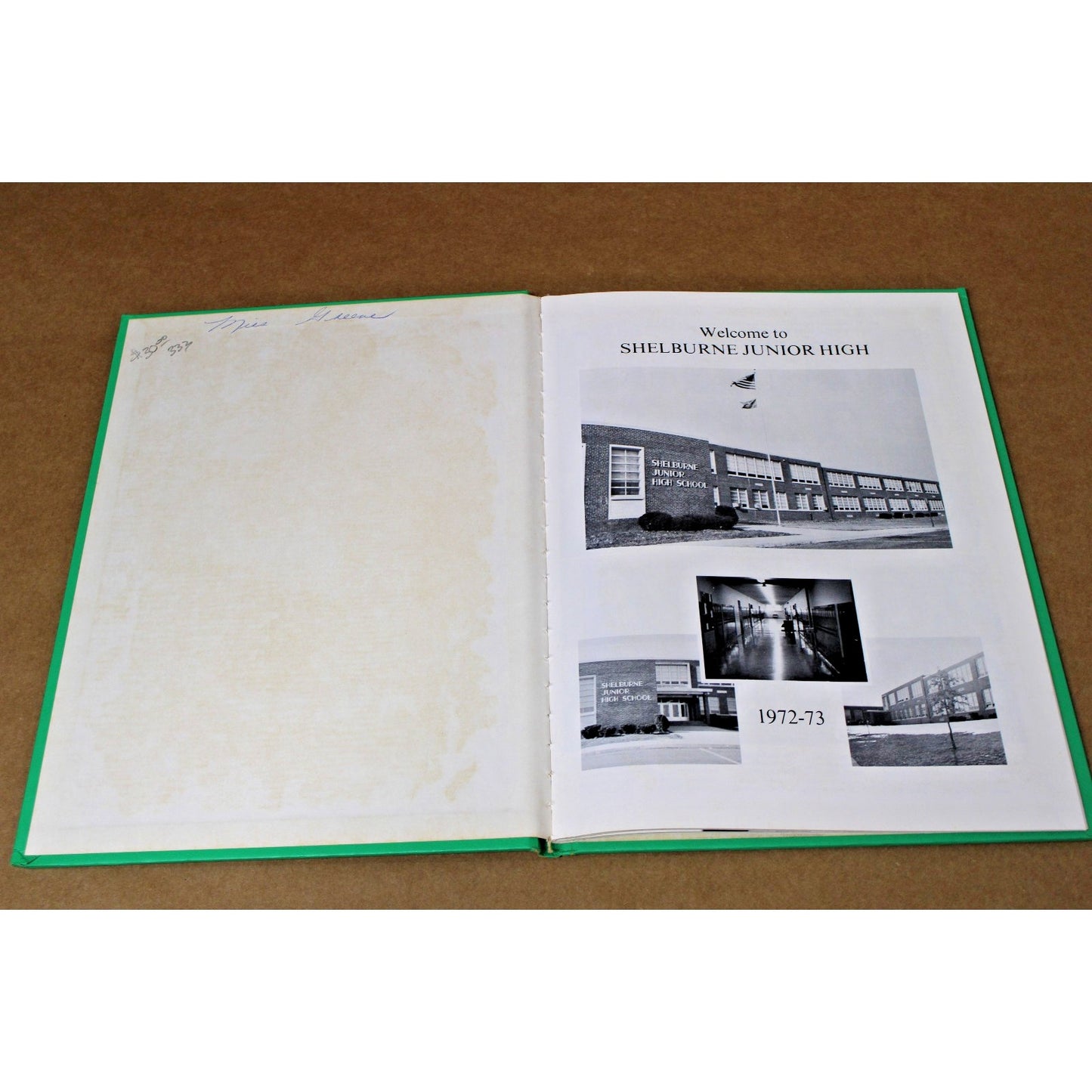 Vintage 1972-73 The Highlander Yearbook, Shelburne Junior High, Staunton, VA