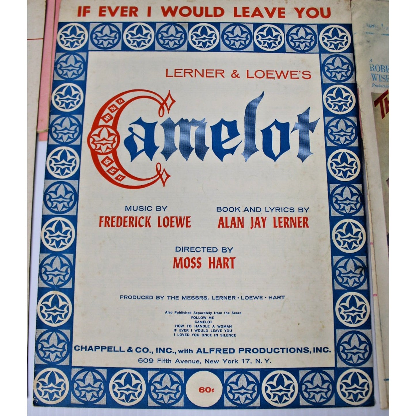 12 Pc Vintage Sheet Music: Lerner & Loewe, Rodgers & Hammerstein