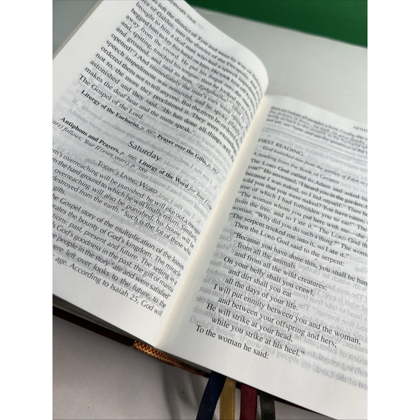Vatican II Weekday Missal Burgundy Leather Very Good!