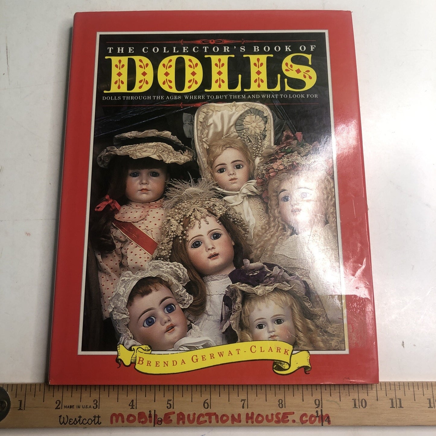 THE COLLECTOR’S BOOK OF DOLLS by BRENDA GERWAT-CLARK HC DJ Illustrated