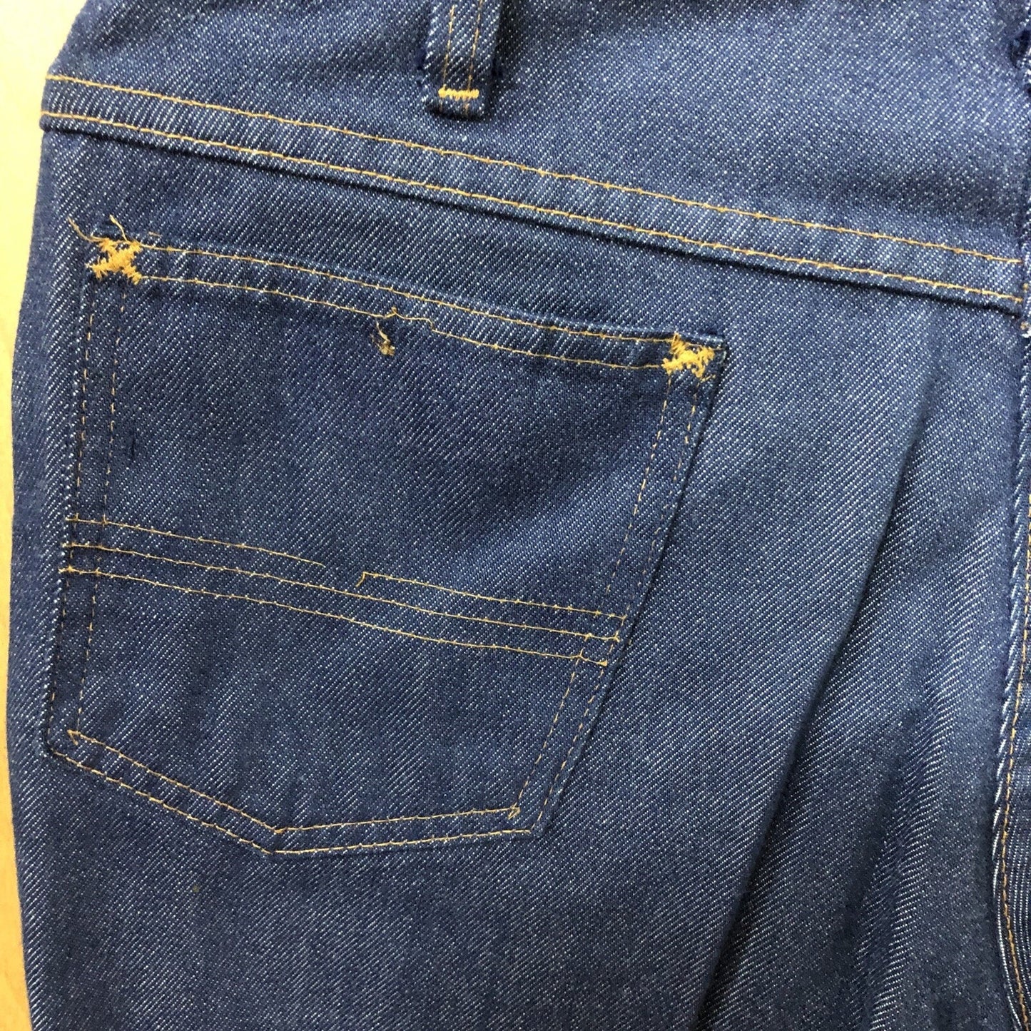Vintage JC Penney Denim Jeans Size 16 Husky Boot Cut 30x36 Pants 27 Inch Inseam