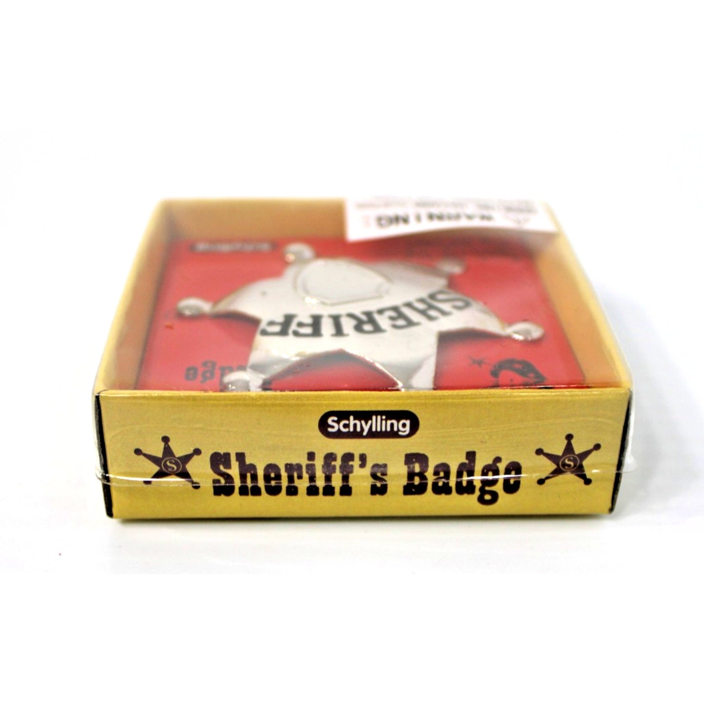 Sheriff Badge Metal Kid's Play Pretend Toy, Sheriff Woody, Schylling New In Box