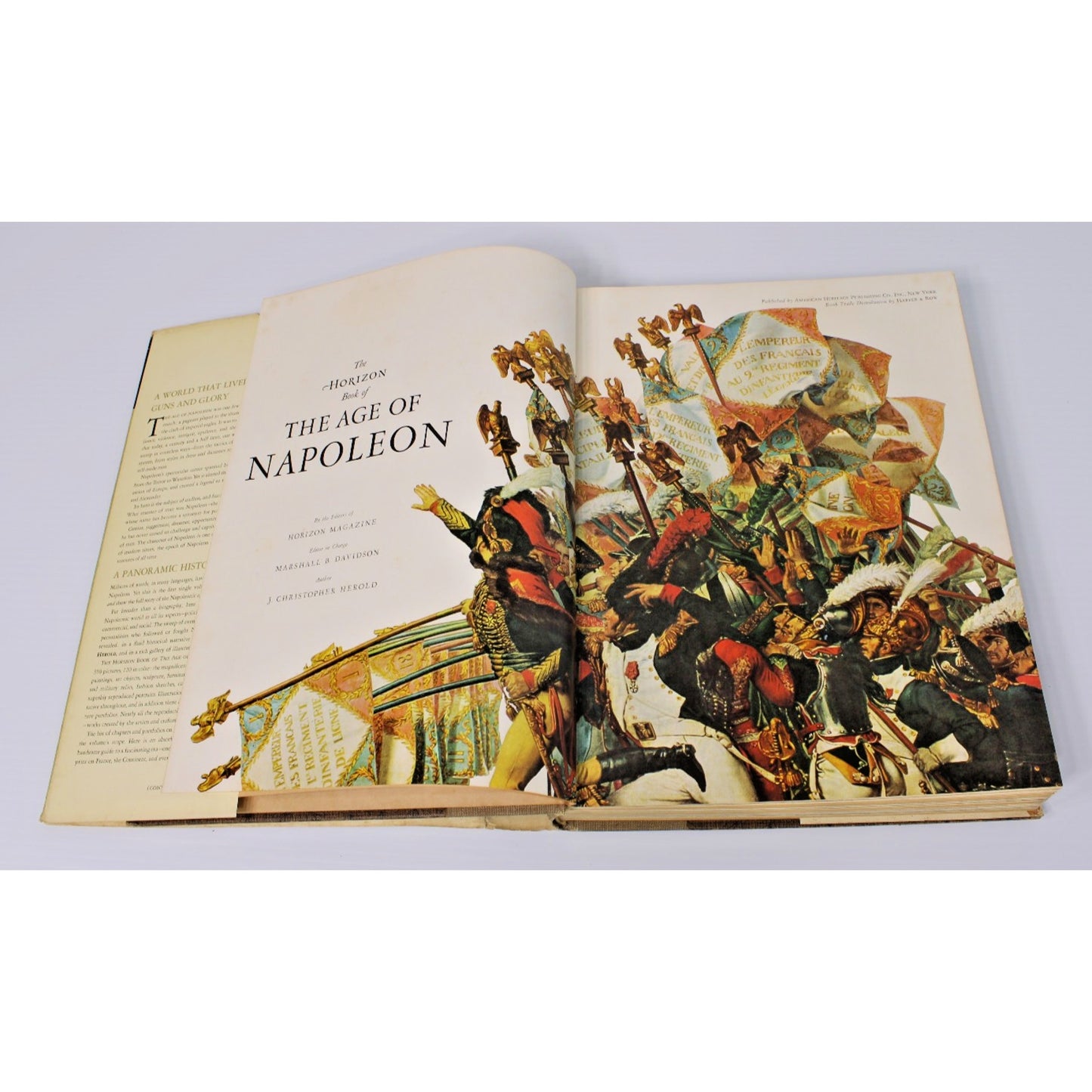 The Horizon Book of The Age of Napoleon- Christopher Herold, 1963 HC/ DJ History