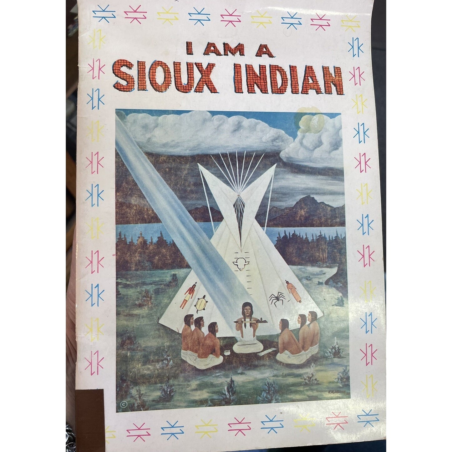 Wilbur Riegert I Am A Sioux Indian 1967 PB