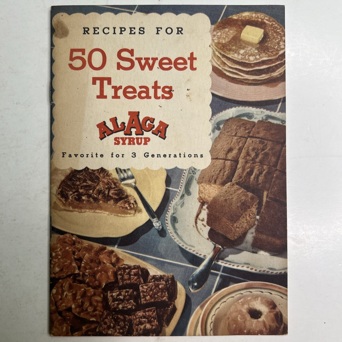 1949 Alaga Syrup Recipe Booklet Alabama Georgia Company History AL GA Montgomery