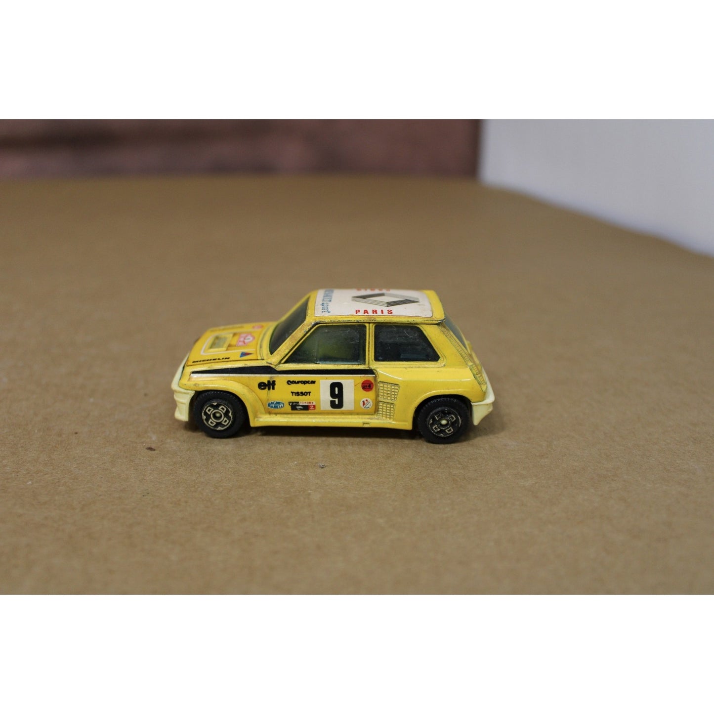 Vintage 1/43 Car, Bburago Burago–Renault 5 R5 Turbo Montecarlo #9 (Italy)