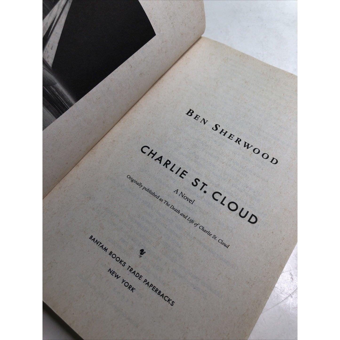 Charlie St. Cloud: A Novel - Paperback By Sherwood, Ben 2010
