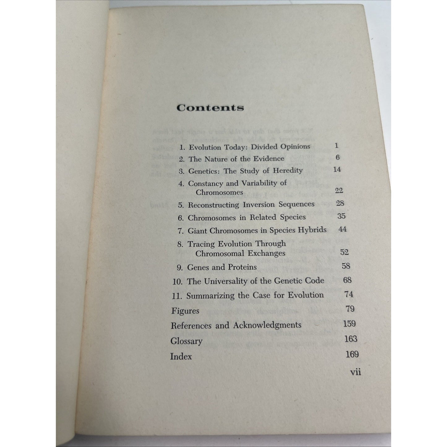 Chromosomes, Giant Molecules, and Evolution by Bruce Wallace 1966 PB 1st Edit.