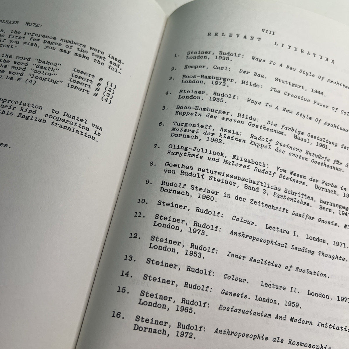 1980 PB Rudolph Steiner’s Approach To Color On Ceiling Of The First Goetheanum