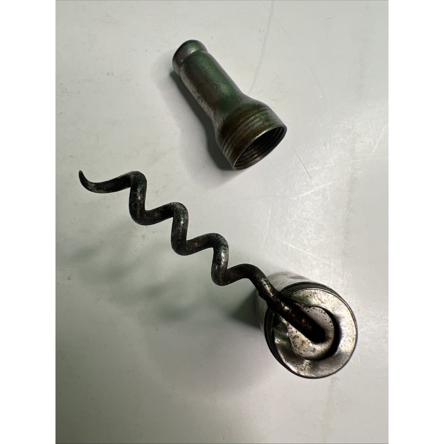 Antique Vtg ANHEUSER BUSCH Beer Bottle Folding Pocket CORKSCREW Williamson 1897