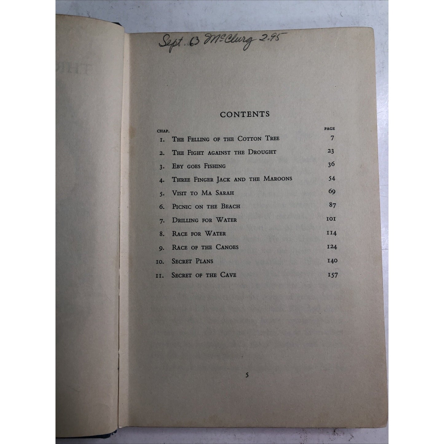1961 Three Finger Jack’s Treasure By Philip Sherlock HC Illustrated Ex Library