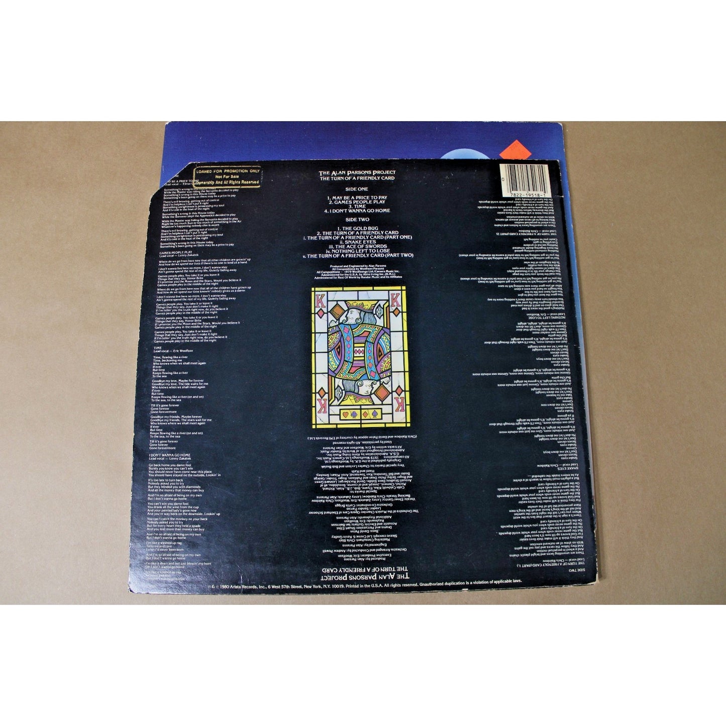 Lot of 3 Albums, Alan Parsons Project, Innovative Progressive Art Rock