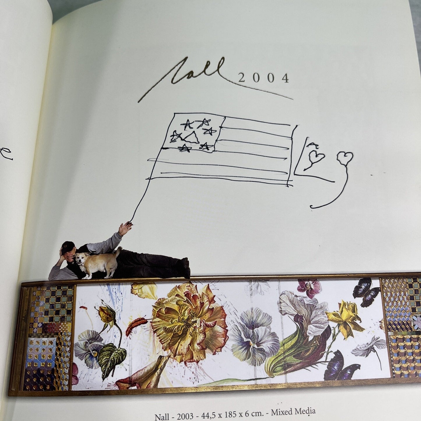 Nall Agenda 2004 Calendar signed and doodles by artist unused Fannie Fairhope AL