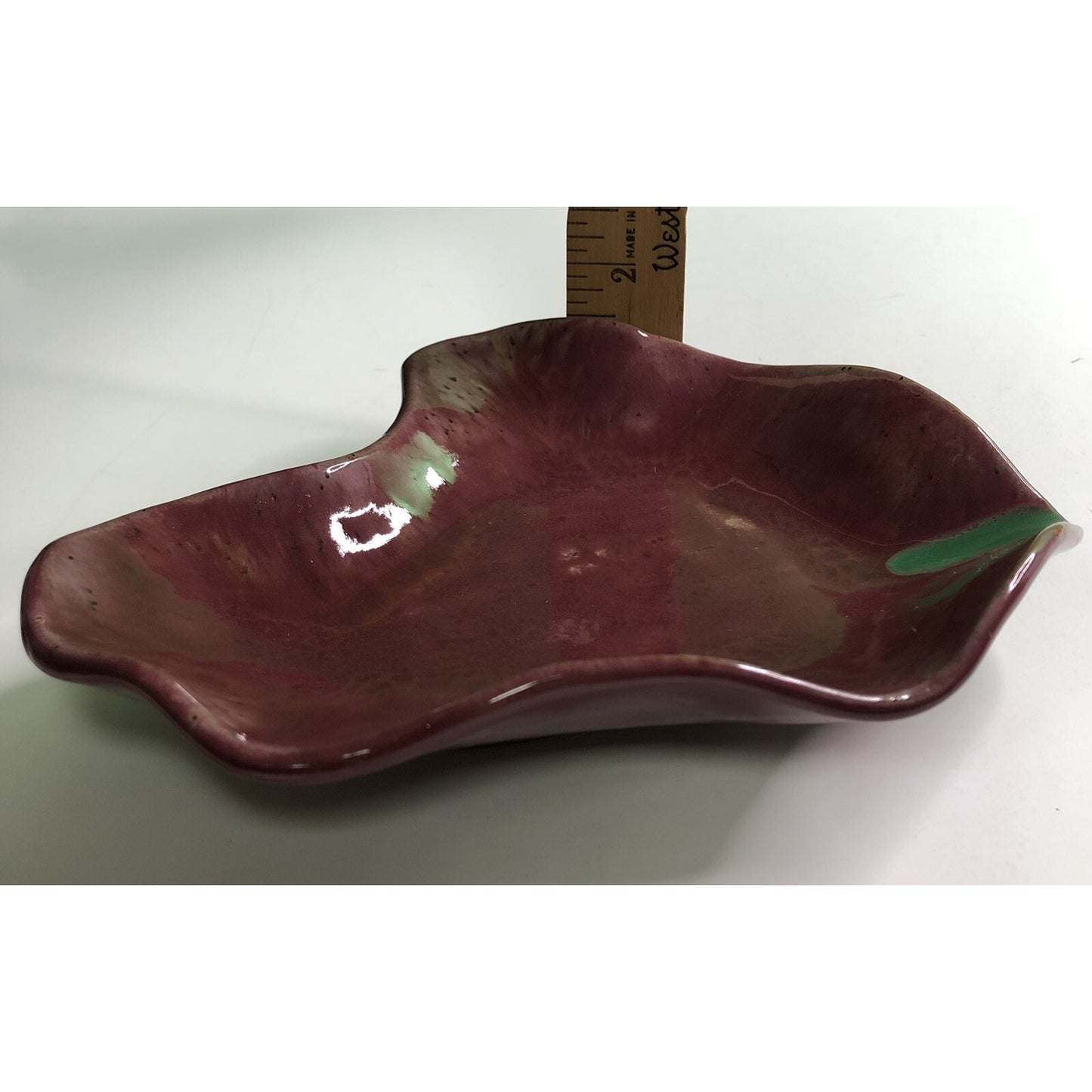 Rare Vintage Pinewood Pottery ASHTRAY TRINKET TRAY By EDITH HARWELL Fairhope AL