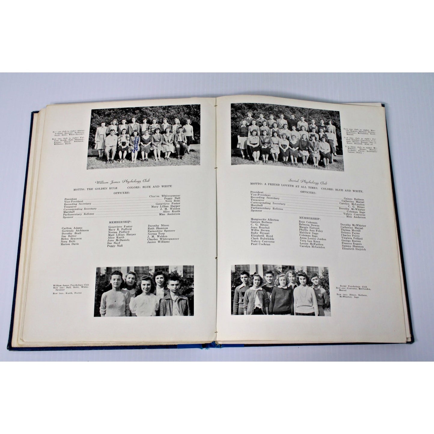 1944 Mohian Murphy High School Yearbook Mobile AL Alabama- WWII Era